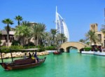 Madinat Jumeirah and the Burj al Arab Hotel in Dubai